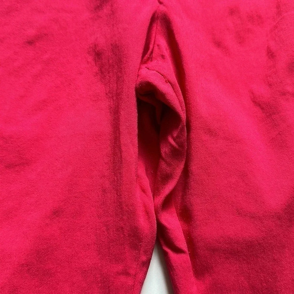 Express brand stretch hot pink Capri pants size 11/12 - Picture 3 of 7